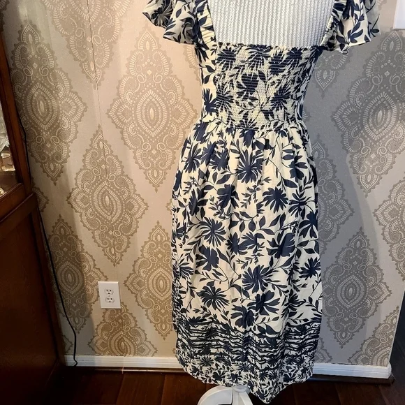 Camila Dress | Palm Springs Floral Midi - Picture 7 of 12